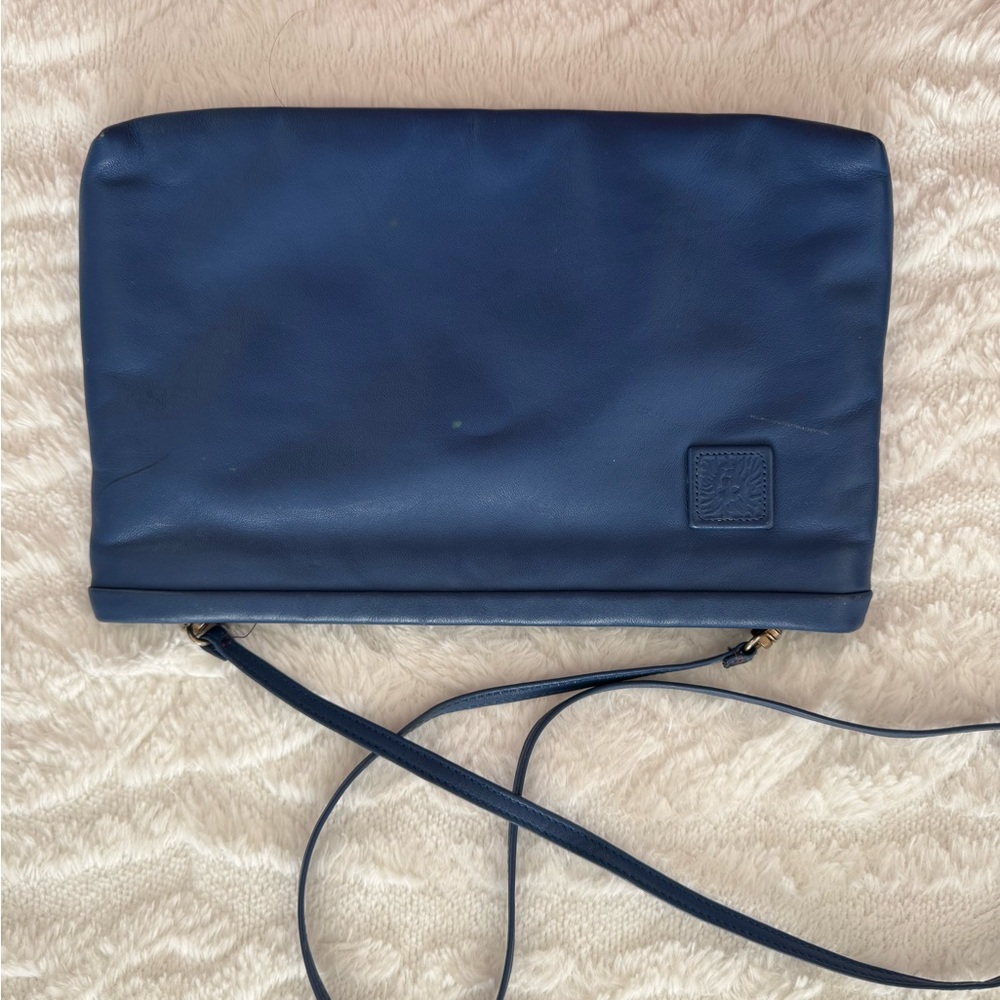 Vintage Anne Klein Blue Crossbody Bag